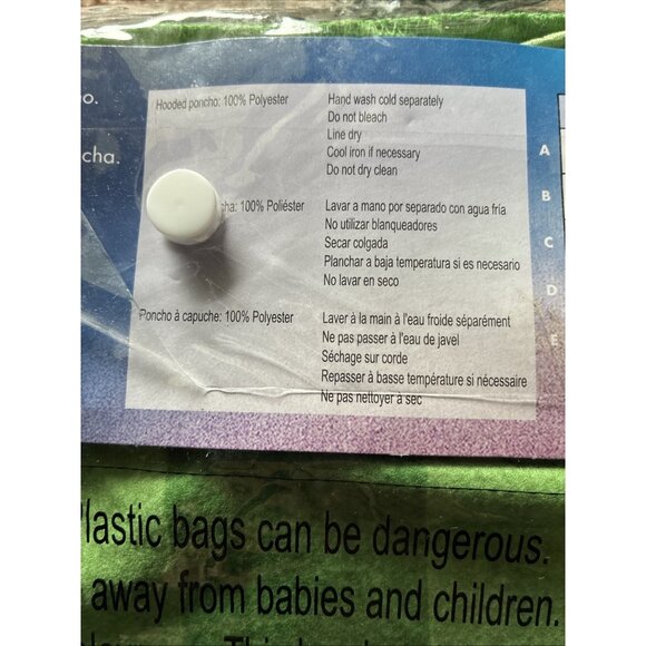 Disguise Disney Encanto Bruno Costume Boys Size S 4-6 Hooded Outfit Movie - Picture 9 of 14